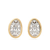 Marco Bicego 18K Two-Tone Diamond Petal Studs