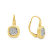 Frederic Sage 14K Yellow Gold Diamond Earrings