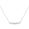 18K White Gold Diamond Pendant with Chain