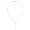 Gabriel & Co 14K Yellow Gold Diamond Drop Pendant
