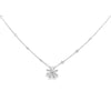 Damaso 18K Yellow Gold Diamond Flower Pendant