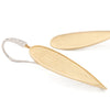 Marco Bicego 18K Two-Tone Lunaria Twist Petal Drop Earrings with Diamond Hook