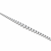 Norman Silverman 18K White Gold Graduated Tennis Necklace