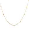 18K Yellow Gold Diamond By The Yard Necklace 18"