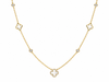 Allison Kaufman 14K Yellow Gold Diamond Necklace