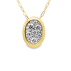 Frederic Sage 14K White & Yellow Gold Diamond Necklace