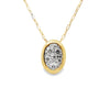 Frederic Sage 14K White & Yellow Gold Diamond Necklace