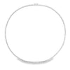 14K White Gold 20" Diamond Tennis Necklace