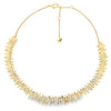 Savoia 18K Two-Tone Arena Collection Stacked Bar Diamond Necklace