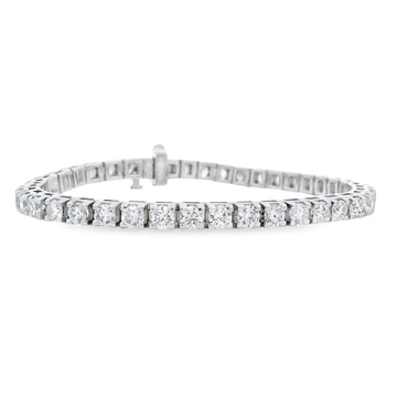 18K Diamond Tennis Bracelet 8.06ct