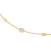 Marco Bicego 18K "Siviglia" Small Bean Bracelet with Diamond Accent