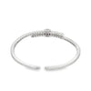 Damaso 18K White Gold Diamond Bangle