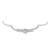 Damaso 18K White Gold Diamond Bangle