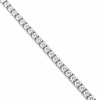 14K White Gold 2-Carat Diamond Tennis Bracelet