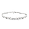 14K White Gold Tennis Bracelet