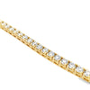 14K Yellow Gold 9.84ct Diamond Tennis Bracelet