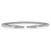 Gabriel & Co. 14K White Gold Bujukan Diamond Split Bangle