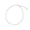 18K White Gold Diamonds By The Yard Necklace