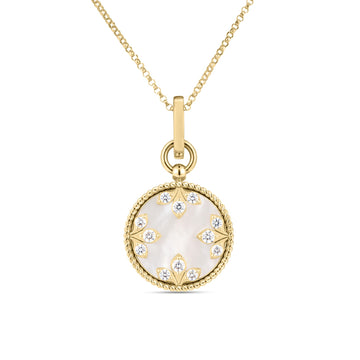 Roberto Coin 18K Yellow Gold Venetian Princess Mother of Pearl Pendant