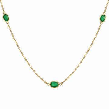 Colored Stone Necklace