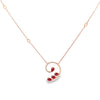 Giloro 18K Rose Gold Spiral Necklace