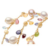 Marco Bicego 18K "Paradise" 3-Strand Gemstone with Freshwater Pearls Bracelet