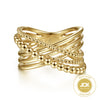 Precious Metal (No Stones) Fashion Ring