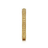 Gabriel & Co. 14K Yellow Gold Textured Bujukan Band