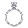 Gabriel & Co. 14K White Gold Solitaire Engagement Ring Setting