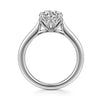 Gabriel & Co. 14K Yellow Gold Lotus Collection Solitaire Engagement Ring Setting