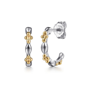 Gabriel & Co. Two-Tone Bujukan Hoops