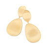 Marco Bicego "Lunaria" 18K Small Double Drop Earrings