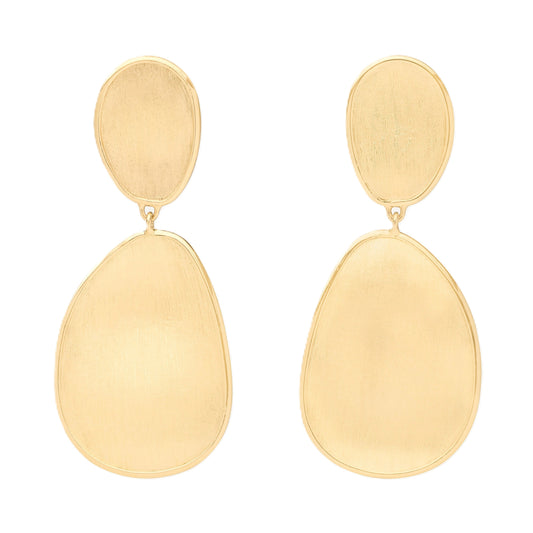 Marco Bicego "Lunaria" 18K Small Double Drop Earrings