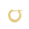Precious Metal (No Stones) Earring