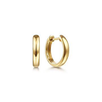 Gabriel & Co. 14K Yellow Gold Polished Huggies