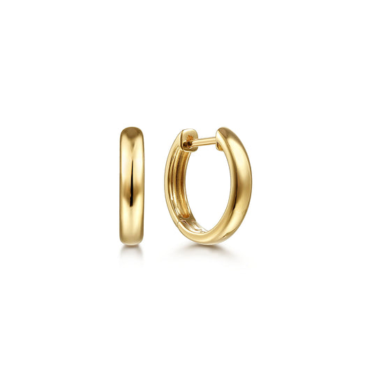 Gabriel & Co. 14K Yellow Gold Polished Huggies