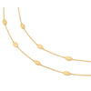 Marco Bicego 18K "Siviglia" Small Bean Short Necklace