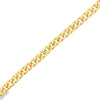 18K Yellow Gold Curb Link Necklace