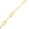 18K Yellow Gold Fancy Link Necklace