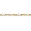 Gabriel & Co. 14K Yellow Gold Rope & Polished Chain Bracelet