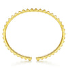 Gabriel & Co. 14K Yellow Gold Pyramid Bangle