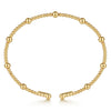 Gabriel & Co. 14K Yellow Gold Bujukan Split Bangle