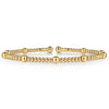 Gabriel & Co. 14K Yellow Gold Bujukan Split Bangle