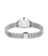 Michele Serein Oval Diamond Stainless Steel Watch