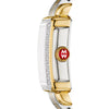 Michele Deco Madison Mini Diamond Two-Tone 18K Gold-Plated Watch