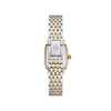 Michele Deco Madison Mini Diamond Two-Tone 18K Gold-Plated Watch