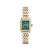 Michele Deco Madison Mini Diamond Two-Tone 18K Gold-Plated Watch
