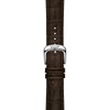 Tissot Visodate 39mm Stainless Steel Dial and Brown Leather Strap