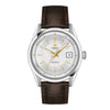 Tissot Visodate 39mm Stainless Steel Dial and Brown Leather Strap
