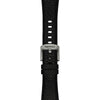 Tissot PRX Damascus Steel 38mm and Black Leather Strap